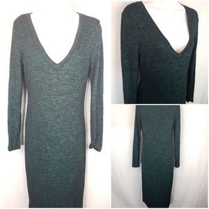 Bar III Green Sweater Dress